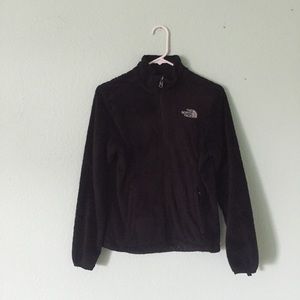 The North Face black fleece jacket